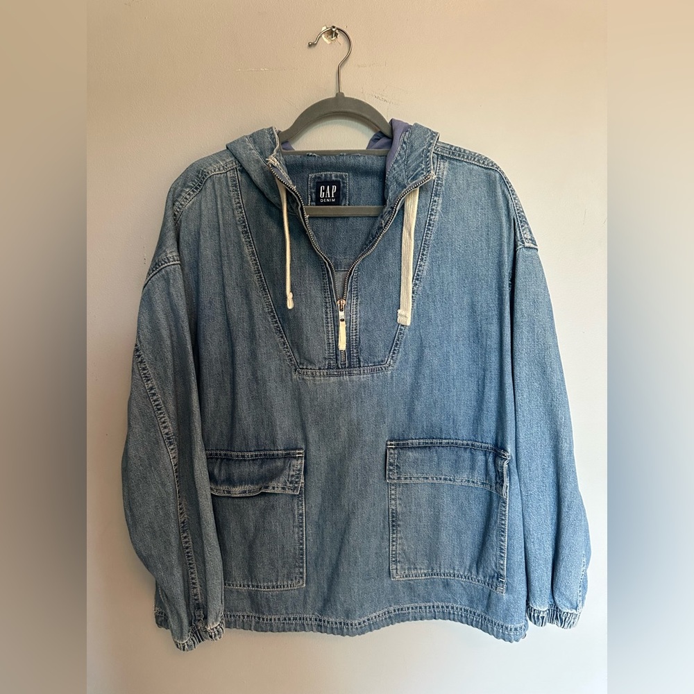 SOLD!! Gap Denim Hoodie